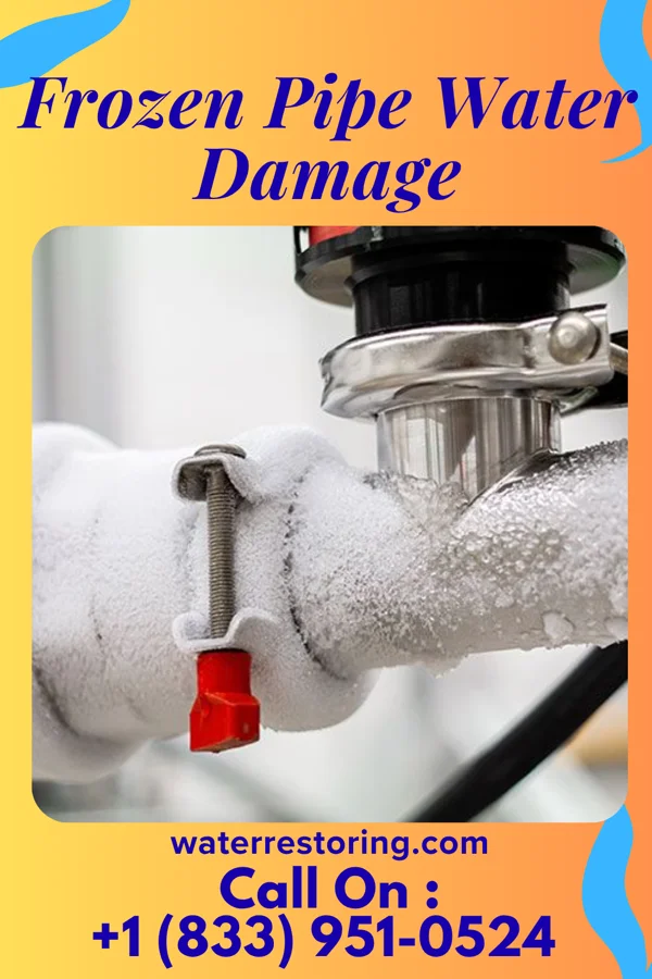 Frozen Pipe Water Damage in Kent City, MI